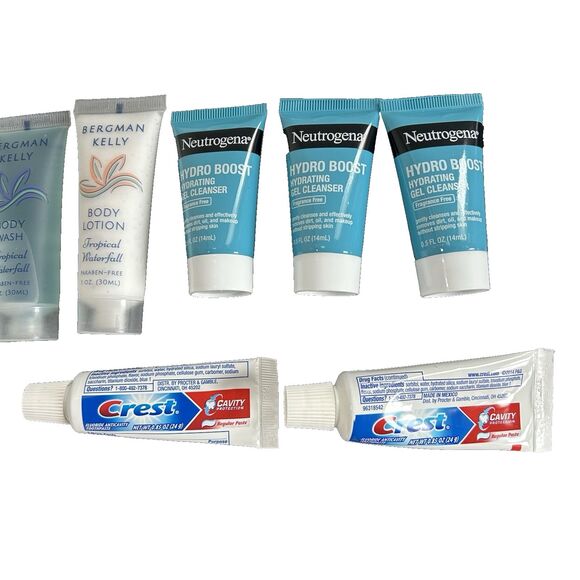 Travel Size Mixed Lot Of Essentials Shampoo Conditioner Sun Lotions Facial Wash - Picture 6 of 7